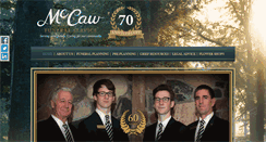 Desktop Screenshot of mccawfuneralservice.com